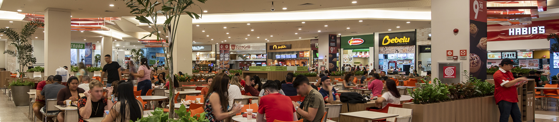 praça de alimentação barra shopping horario